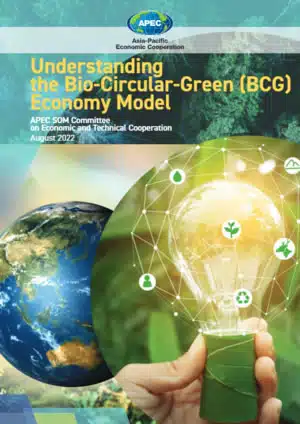 The cover of the report titled Understanding the Bio-Circular-Green (BCG) Economy Model