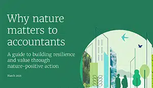 The cover of Why nature matters to accountants 