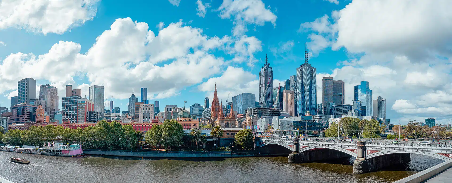 The city of Melbourne for the case study 'A natural capital pilot for Melbourne Water.'