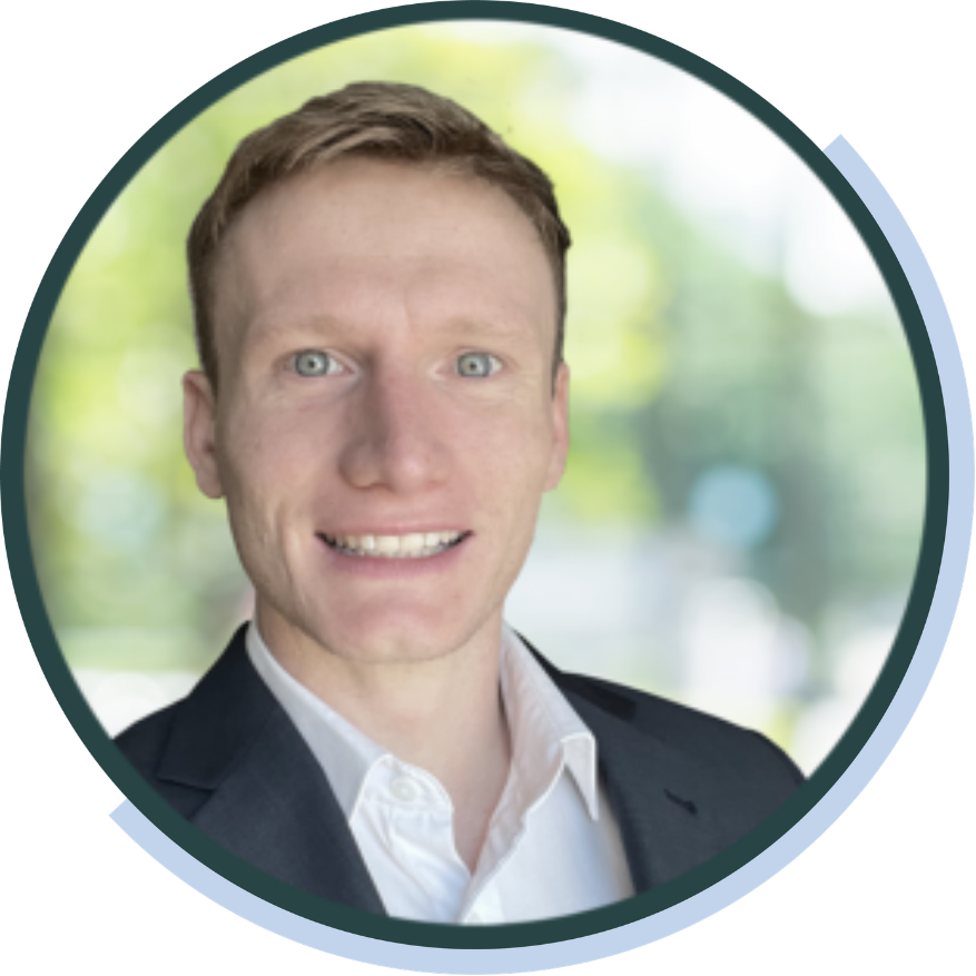Lachlan Dawson, ideea group team member, smiling in a dark blazer and white shirt